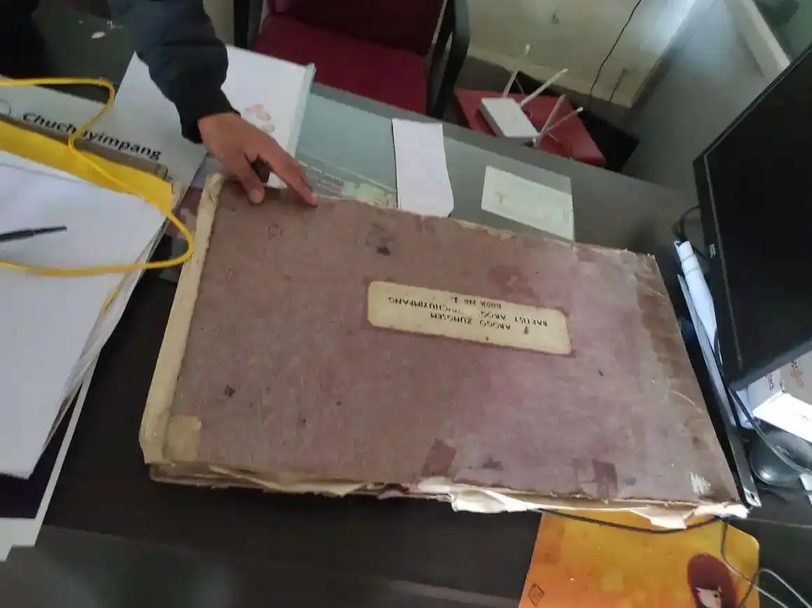 A very old church Register
