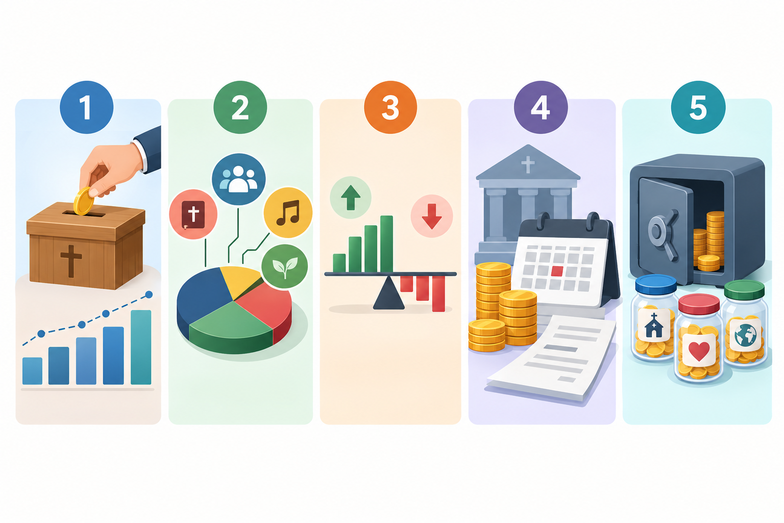 Five numbers church leaders should review every month