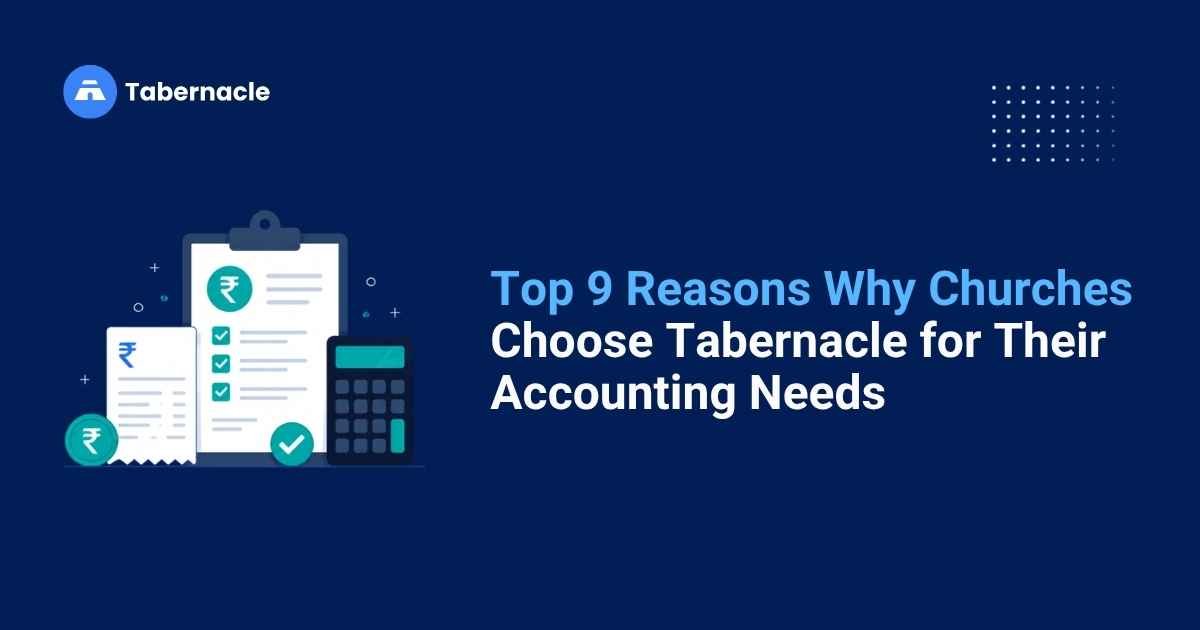 Rupee and checklist icons representing top reasons to choose Tabernacle accounting