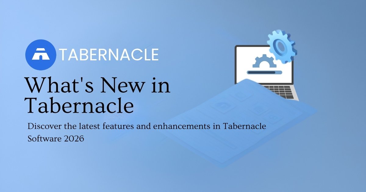 Tabernacle Product Update
