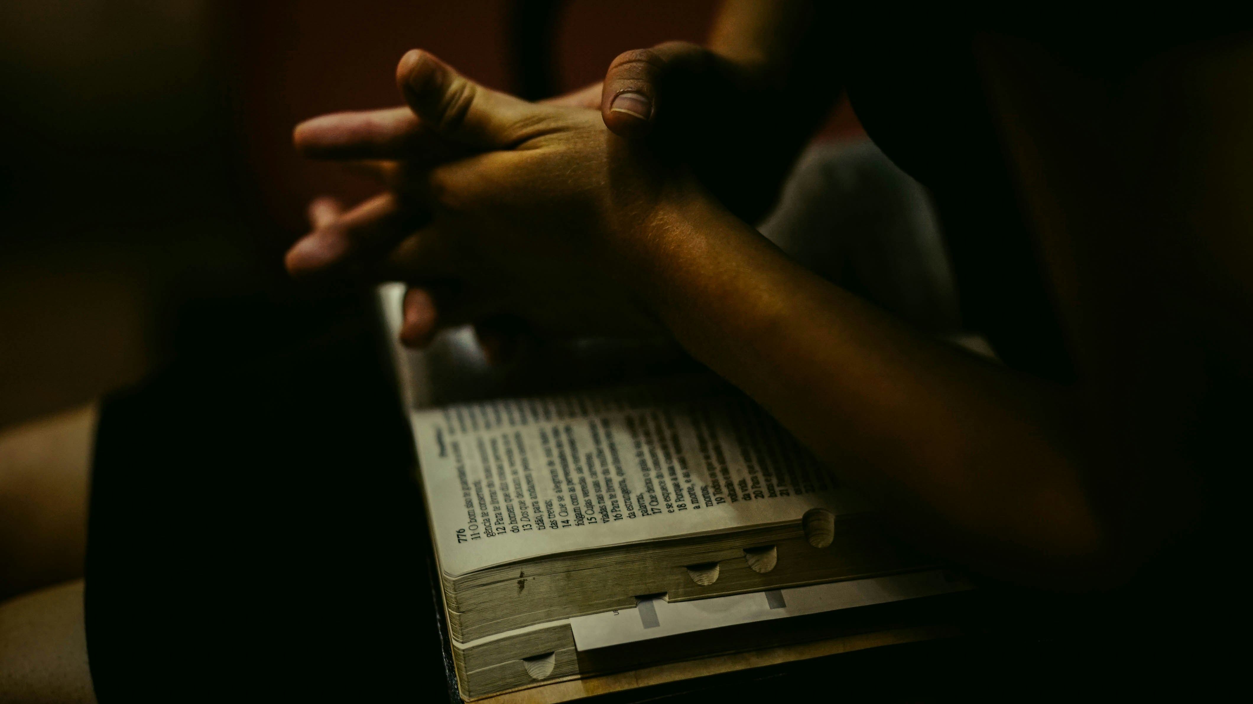old testament faith scriptures open Bible with morning light showing scripture about trusting God
