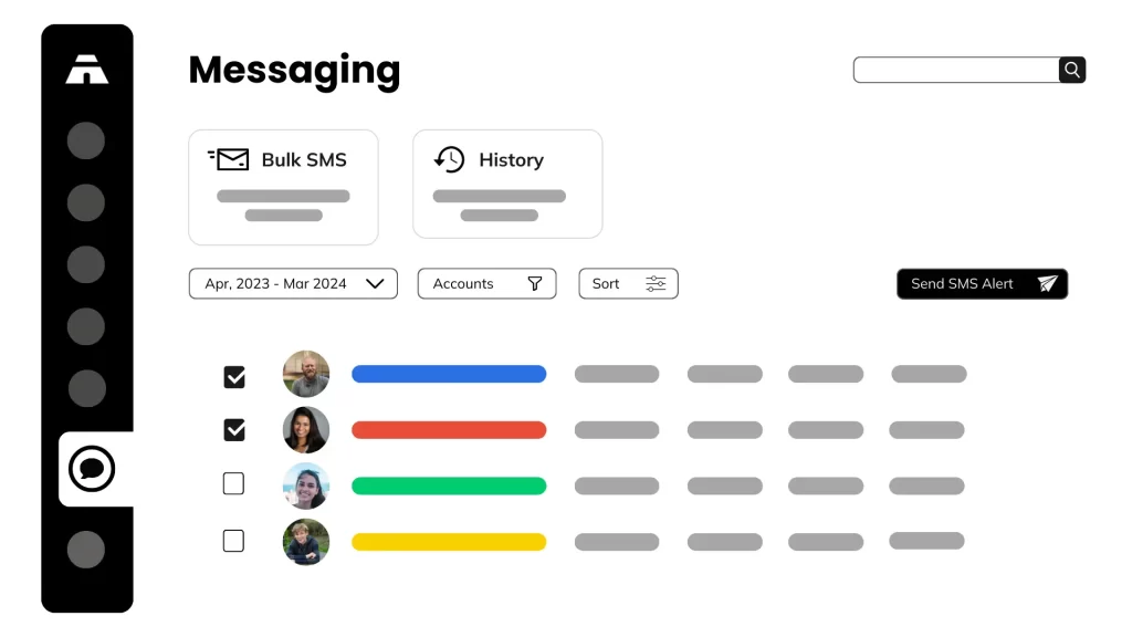 Tabernacle Church Management Software - Bulk SMS Messaging"