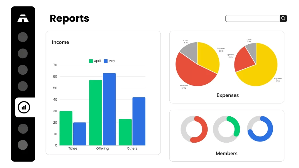 Tabernacle Church Management Software - Reporting