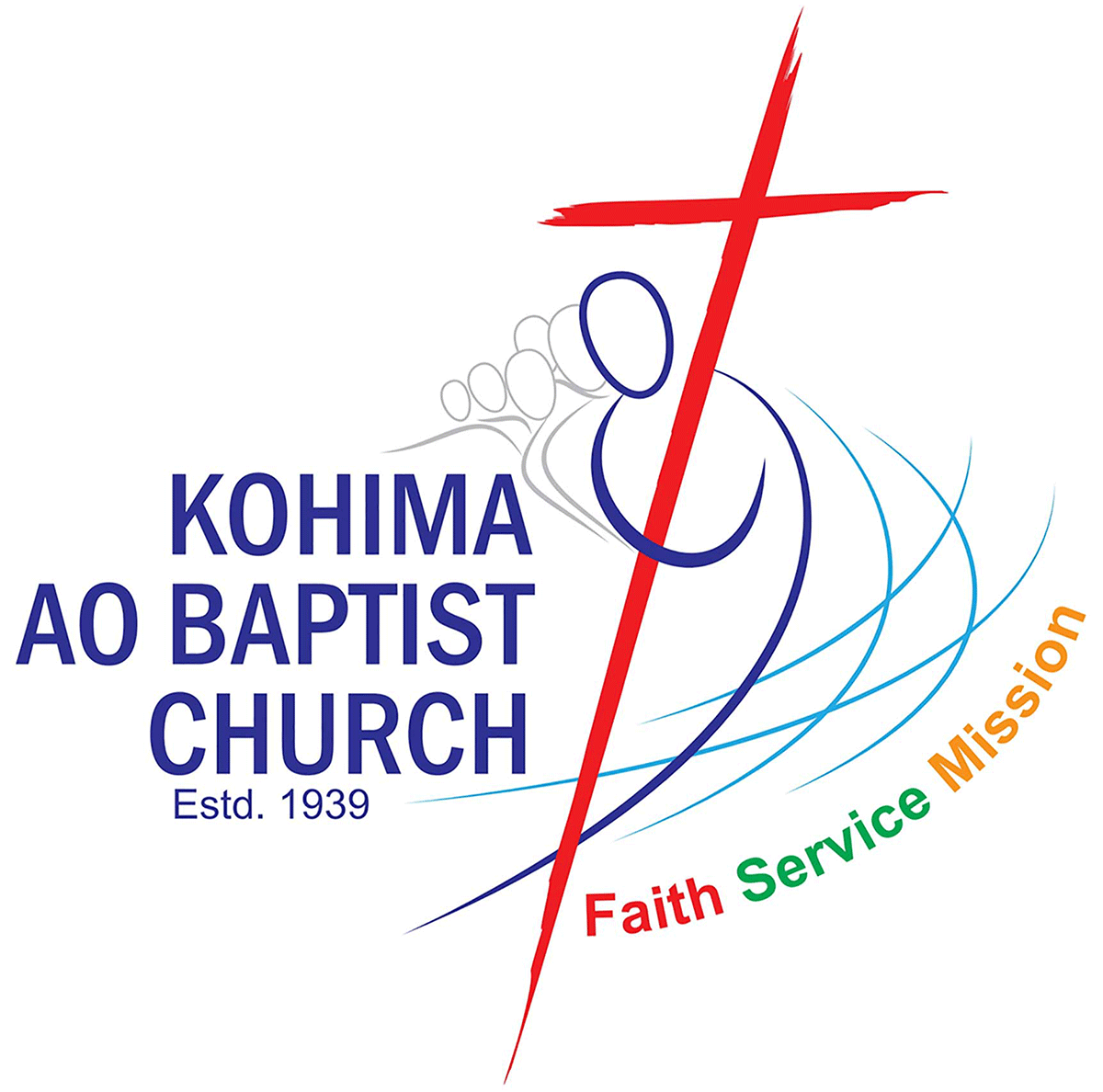 Kohima Ao Baptist Church logo
